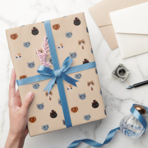 Upperclaws Cats (Double Pearl Lusta) – Wrapping Paper