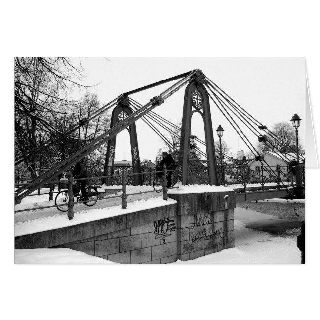 Uppsala Bridge Card (Front Horizontal)