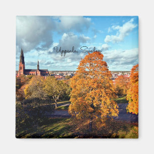 Uppsala, Sweden landscape Magnet