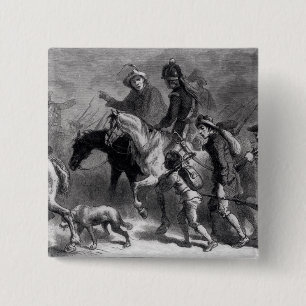 Uprising of the New England Yeomanry 15 Cm Square Badge