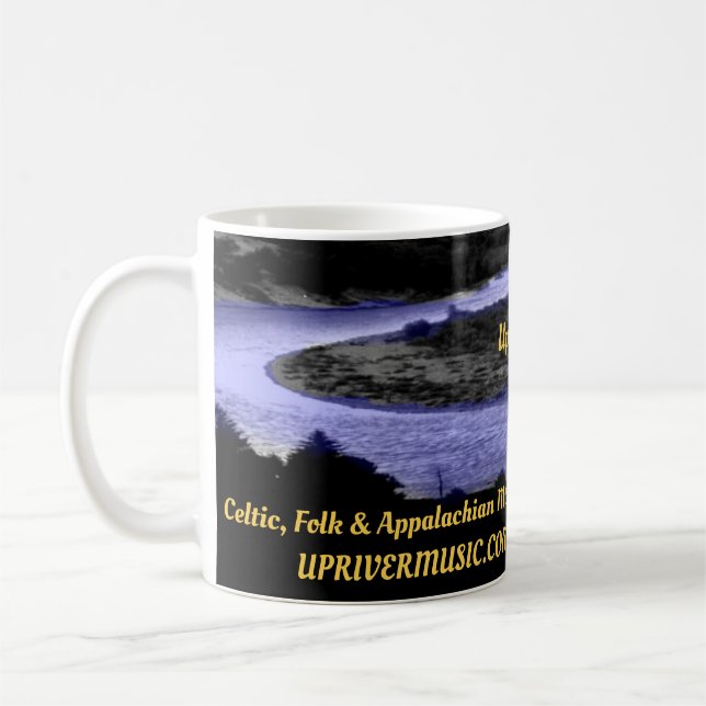 Upriver Music Coffee Mug (Left)