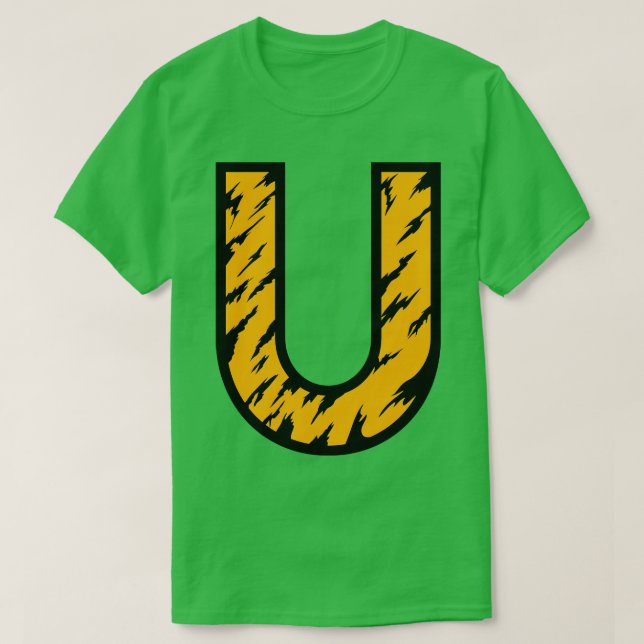 Uproar lettering U 1 T-Shirt (Design Front)
