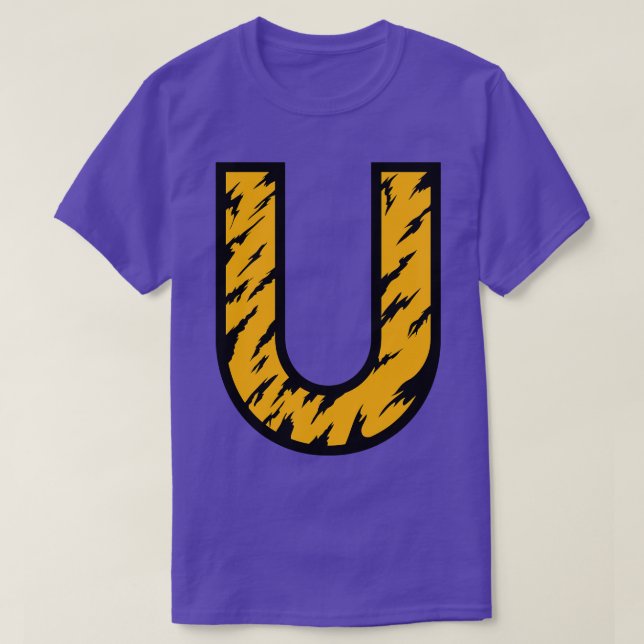Uproar lettering U T-Shirt (Design Front)