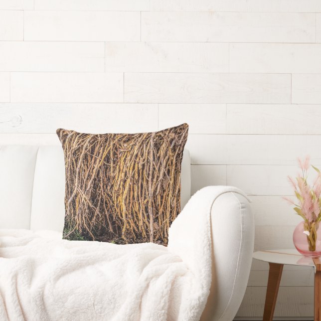 Uprooted 5 in a Series Throw Pillow (Couch)