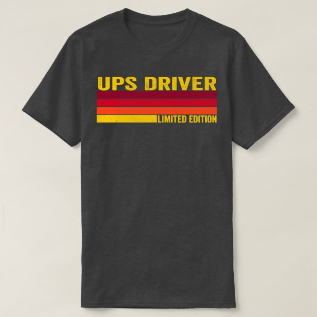 Ups Driver T-Shirt (Design Front)