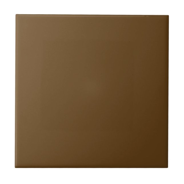 UPS Pullman Brown Solid Color Tile (Front)
