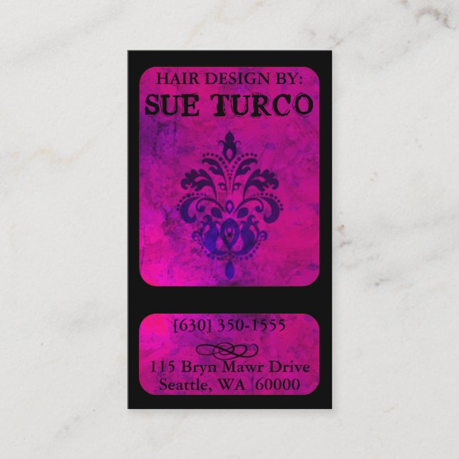 Upscale Modern Business Cards (Front)