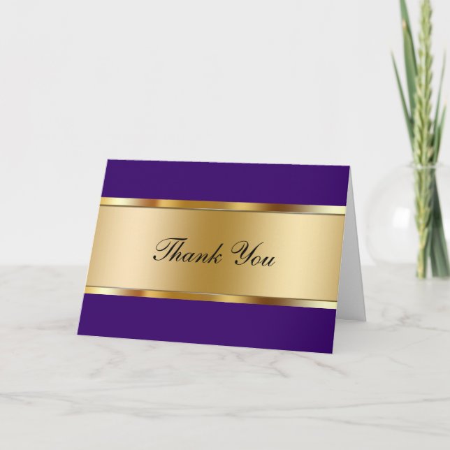 Upscale Thank You Cards (Front)