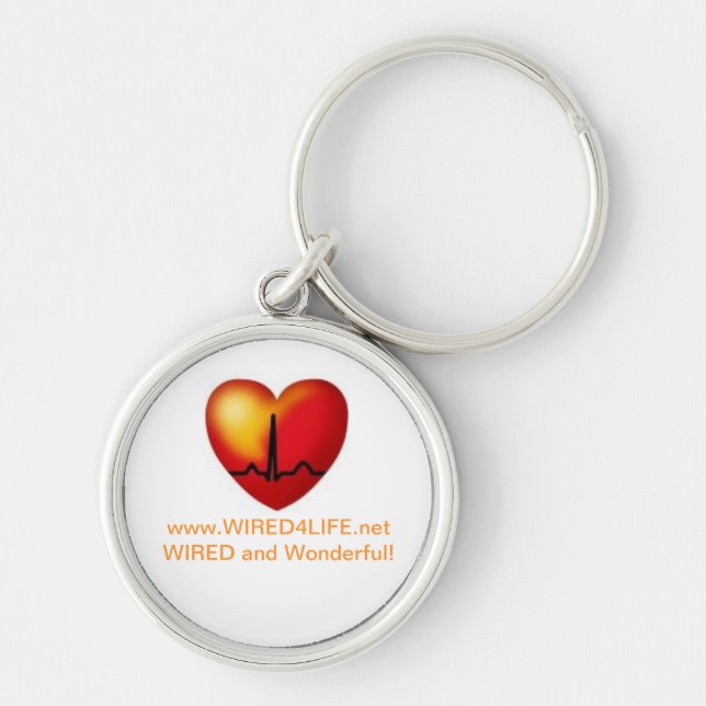 Upscale WIRED keychain (Front)