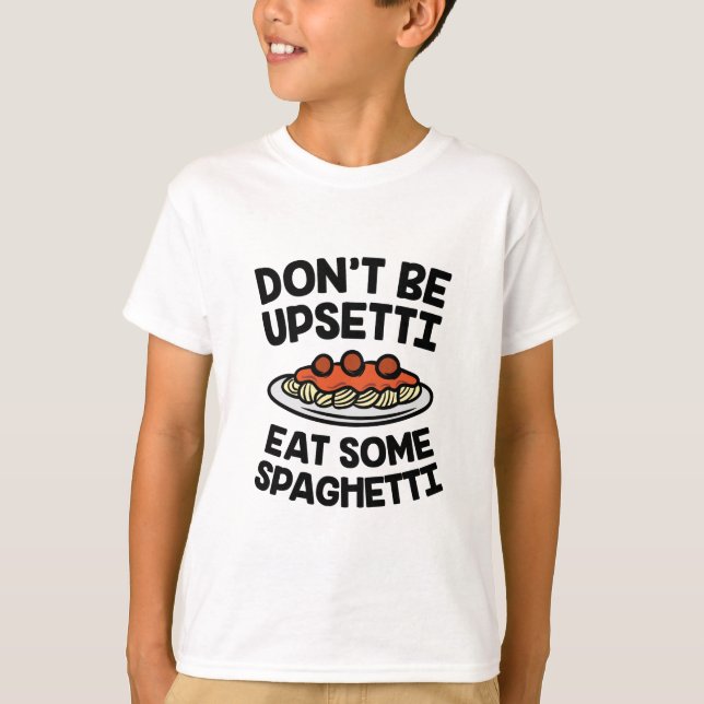 Upsetti Spaghetti T-Shirt (Front)