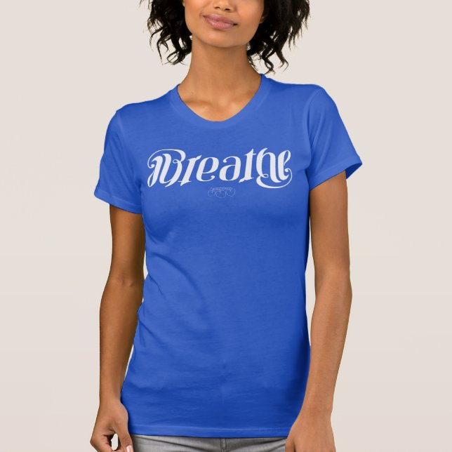 Upside Down Breathe Yoga Shirt (Front)