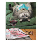 Upside Down Cat Reading Book