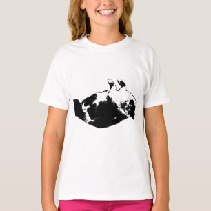 Upside‑Down Kitty Fun Tee