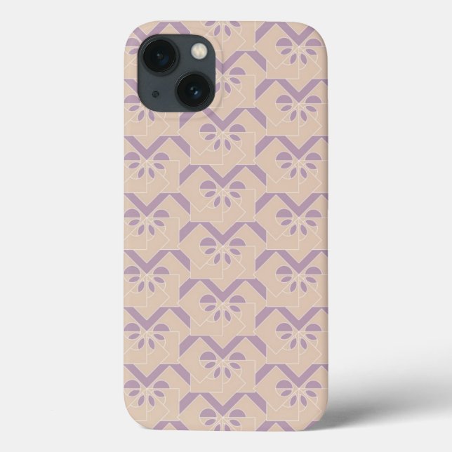 Upside down lavender pattern Case-Mate iPhone case (Back)