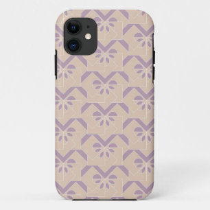Upside down lavender pattern Case-Mate iPhone case
