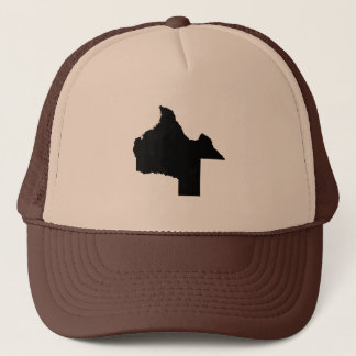 Upside Down Map of Texas Trucker Hat