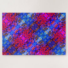 Upside Down Nightmare Abstract Painting  