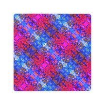 Upside Down Nightmare Diagonal Abstract Painting