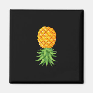 Upside Down Pineapple Cruise Gift For Couple Him H Magnet