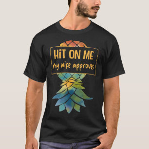 Upside Down Pineapple Cruise Subtle Swinger Funny  T-Shirt