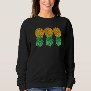 Upside Down Pineapples Polyamory And Polyamorous Sweatshirt