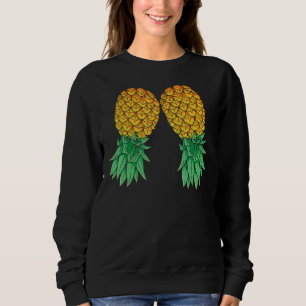 Upside Down Pineapples Polyamory And Polyamorous Sweatshirt