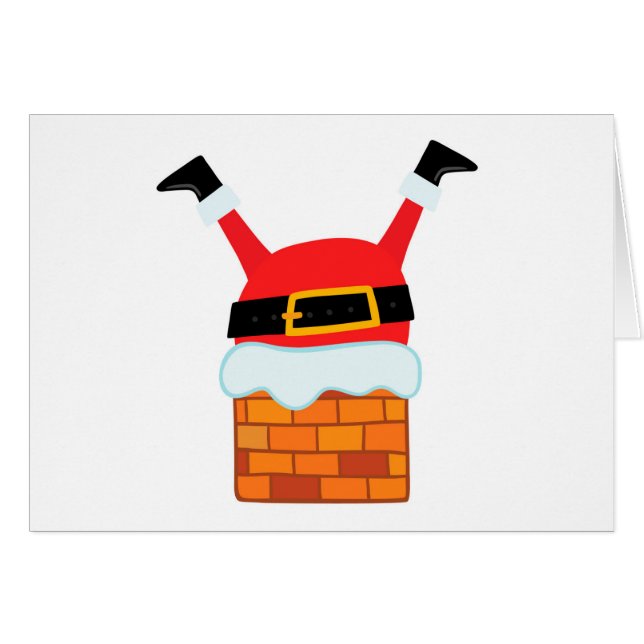 Upside Down Santa (Front Horizontal)