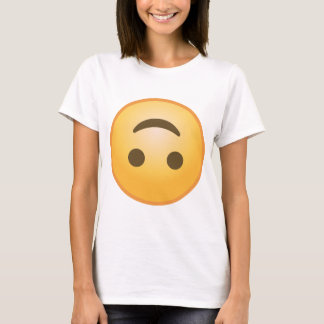 Upside-Down Smile Emoji T-Shirt