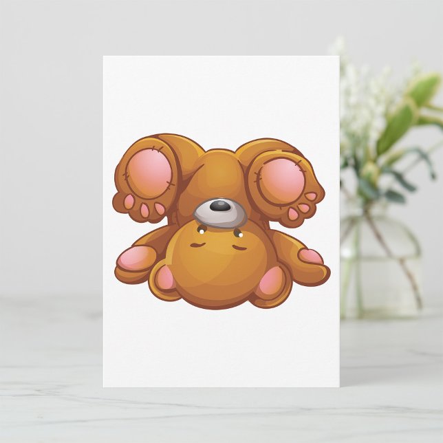 Upside Down Teddy Bear Invitations (Creator Uploaded)