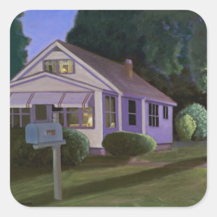 Upstairs Downstairs 2006 Square Sticker