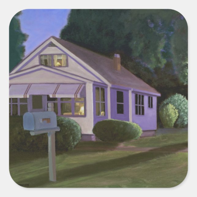 Upstairs Downstairs 2006 Square Sticker (Front)