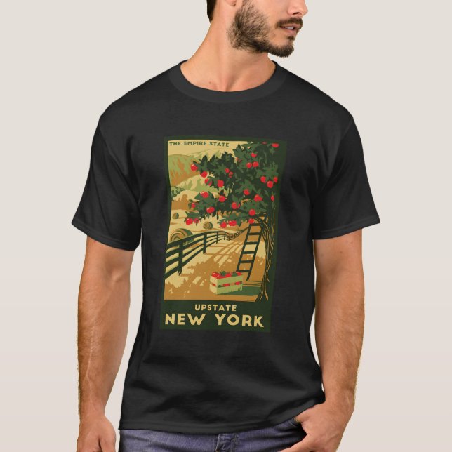 Upstate New York T-Shirt (Front)