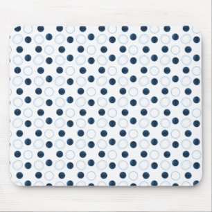 Uptown Bliss Mousepad, Royal Blue Mouse Pad