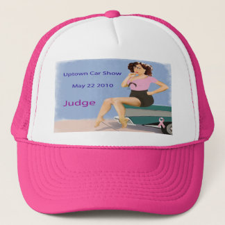 Uptown Car Show Hat Judge