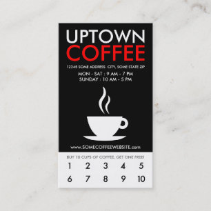 uptown coffee loyalty
