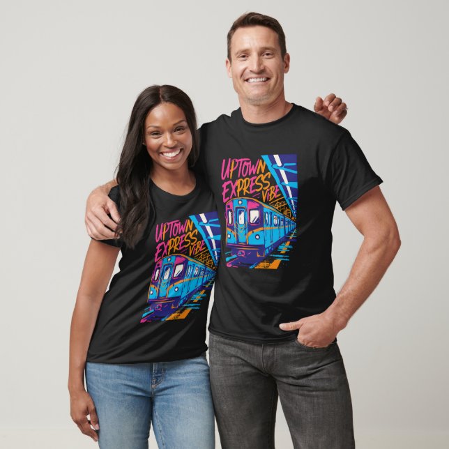 Uptown Express Graffiti Art T-Shirt (Unisex)