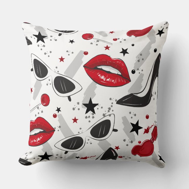 Uptown Girl Cushion (Front)