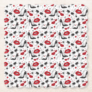 Uptown Girl Paper Coaster