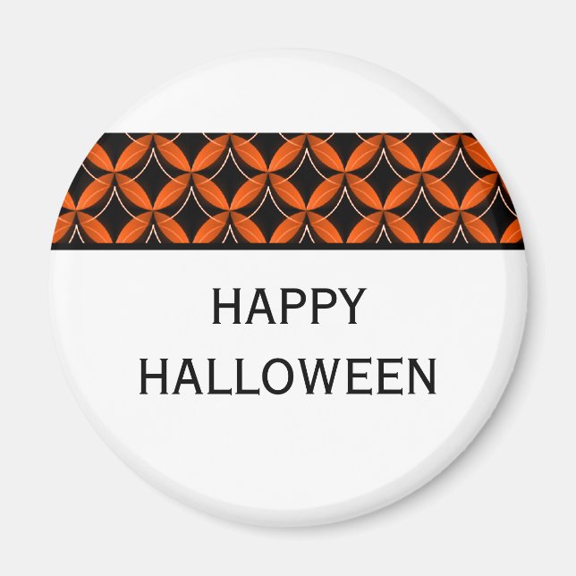 Uptown Glam Fancy Halloween Magnet (Front)