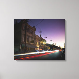 uptown New Orleans Sunset Canvas Print