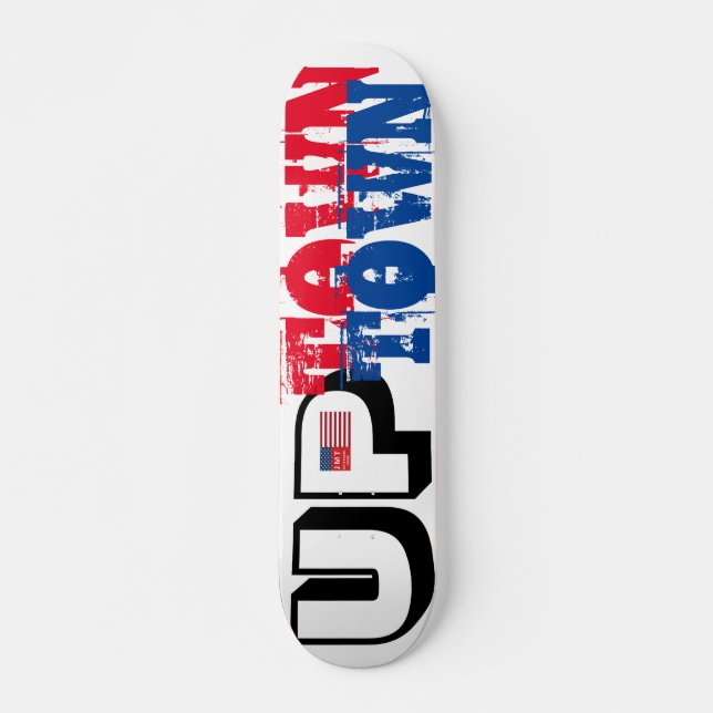 UPTOWN  OFFICIAL 7 3/4" Skateboard Deck (Front)