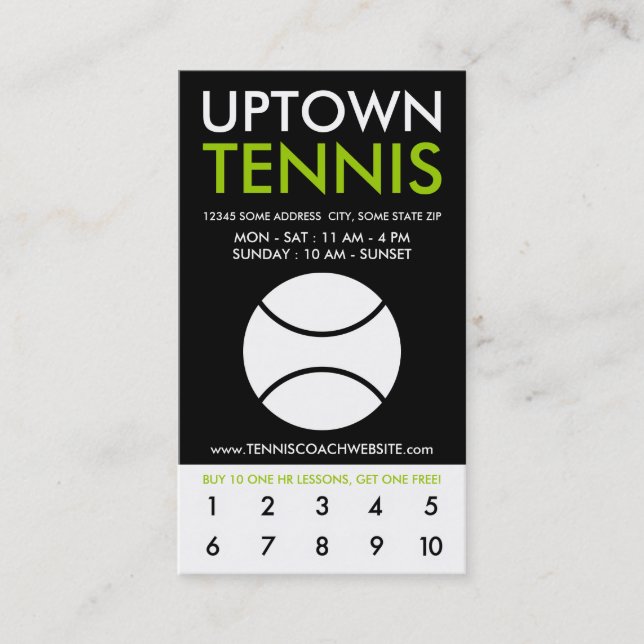 uptown tennis loyalty (Front)