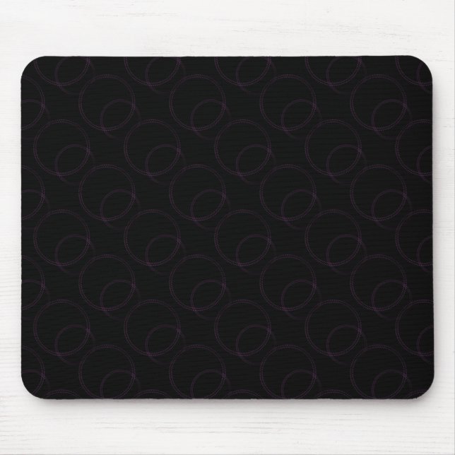Uptown Vibrance Mousepad, Eggplant Mouse Pad (Front)