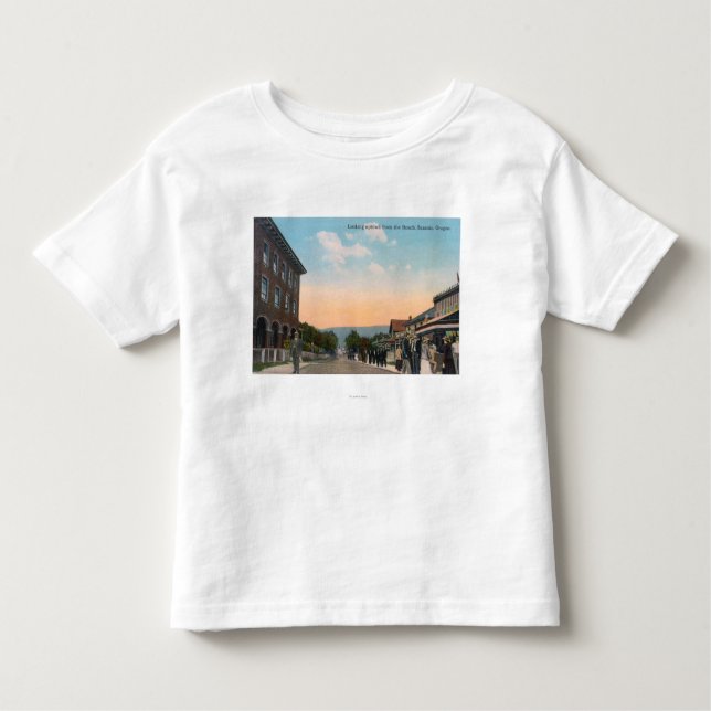 Uptown View from the BeachSeaside, OR Toddler T-Shirt (Front)