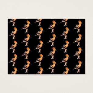 Upupa epops epops Tiled Pattern