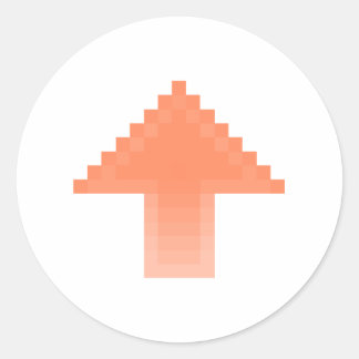 Upvote Classic Round Sticker