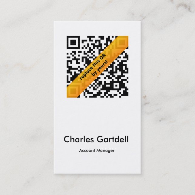 uQR.me business card (Front)