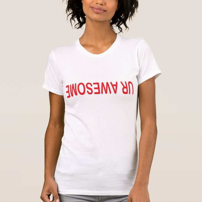 UR AWESOME women's T-Shirt (Front)