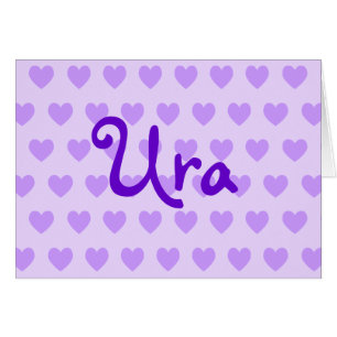 Ura in Purple