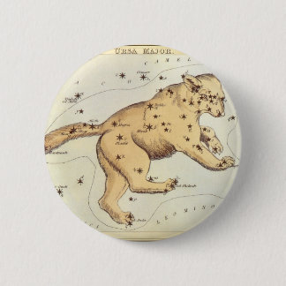 Urania's Mirror, Vintage Astronomy Celestial Map 6 Cm Round Badge